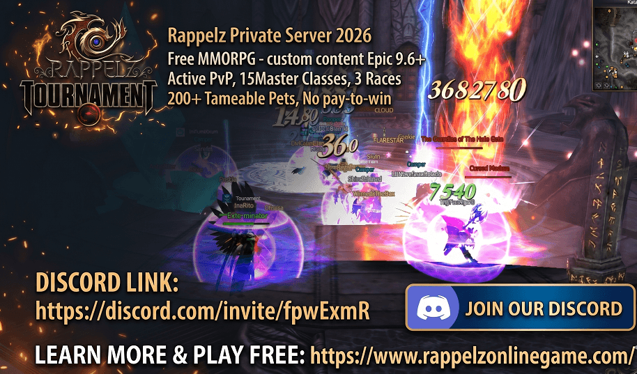 RTournament's tweet photo. 🎁 Event Bonuses Live!

🪙 +50% Bonus T-Gold
📚 Buy 4 +12 Cards → Get 5
🐉 Dragon Set Discounts
🐾 Buy 4 Stage 3/5 Pets → Get 1 FREE
🌐 https://t.co/IoGfqP9uJh
#Rappelz #MMORPG https://t.co/sDNpNRHpAF