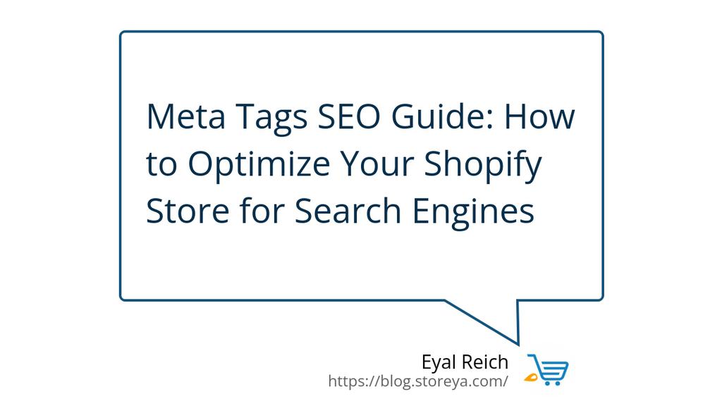 StoreYaCom's tweet photo. Meta tags may seem like a small detail, but they play a big role in how your store performs in search results.

Read more 👉 https://t.co/5PTKDeKisg https://t.co/RgyG28RCj6