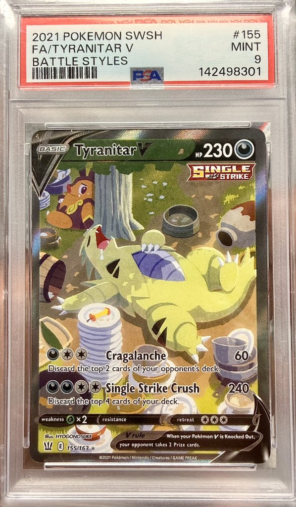 SalientWolf's tweet photo. 💎 Slabbies 💎

- Rayquaza  $500
- Mewtwo MB $300
- Tyranitar $265
- Glaceon $280

- Claim below or dm me!
- RT appreciated https://t.co/tUOJRBoFuY
