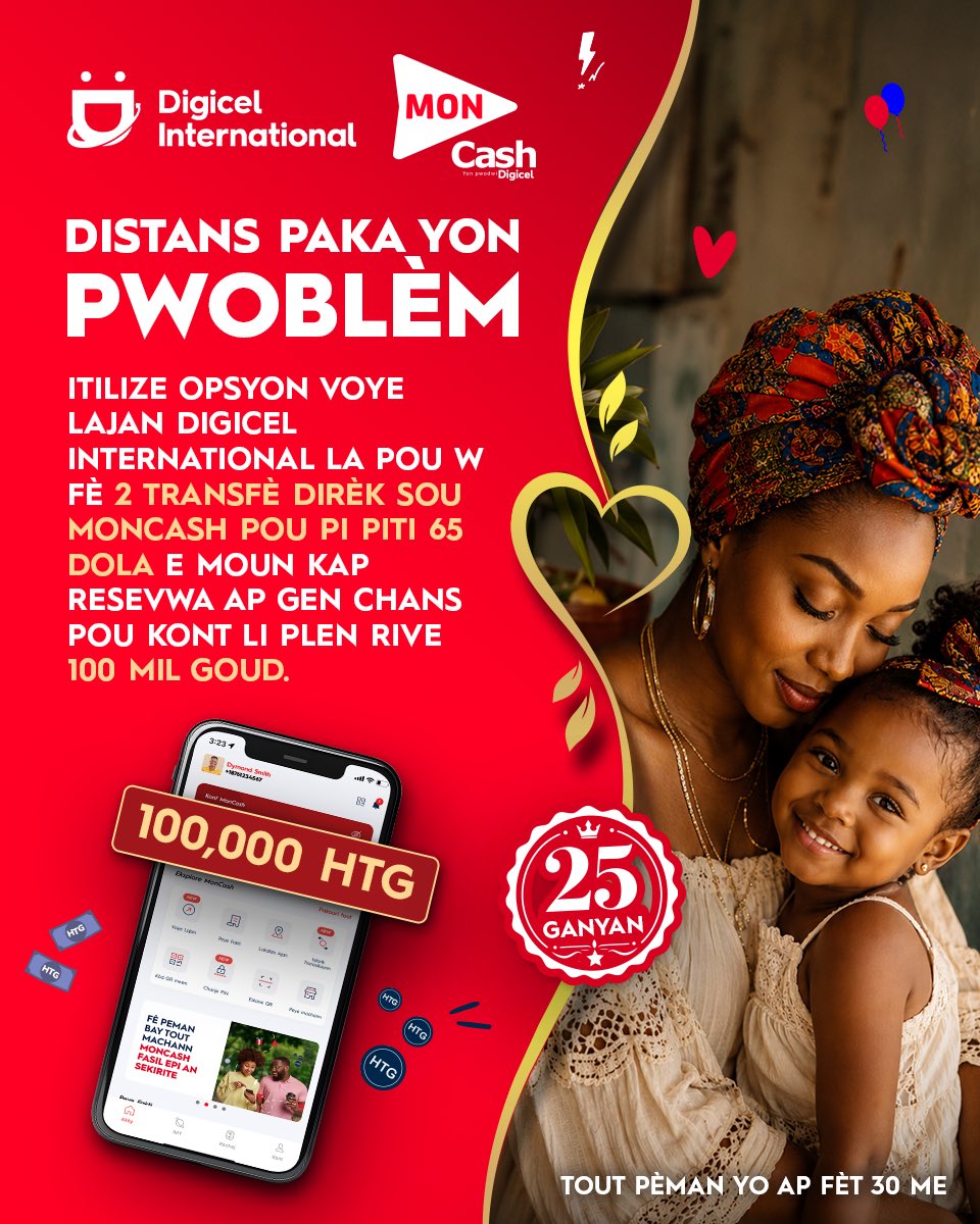 Digicel Haïti tweet media