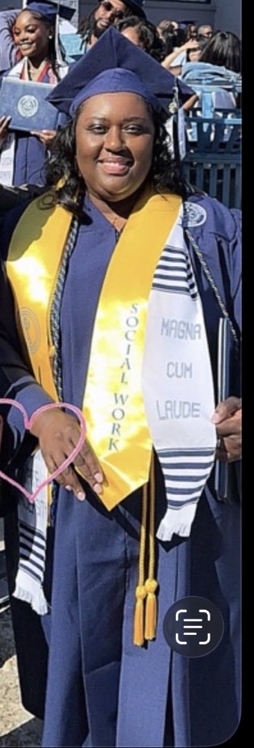 601jknight's tweet photo. May 2, 2026. #BSW #JSU #Social Work BSW #JSU2026 https://t.co/Jvh0Af2jIk