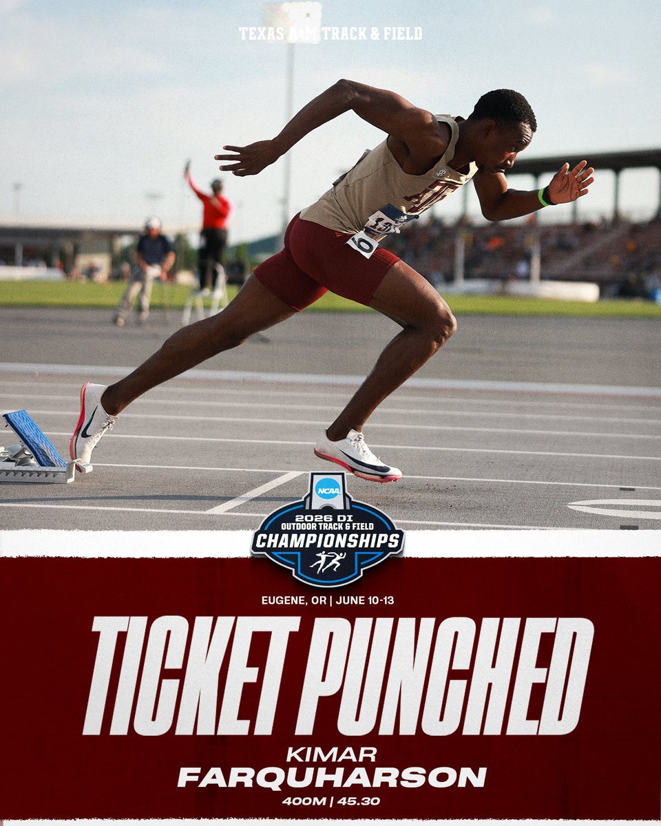 Texas A&M Track & Field/Cross Country tweet media