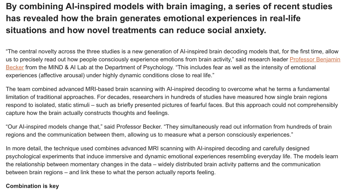 bn_becker's tweet photo. In  #HKU Bulletin – decoders can track subjective #anxiety #arousal in real‑life contexts, differentiate conscious feeling from physiological responses, oxytocin can reduce the subjective #fear in social situations. potential novel interventions for social anxiety. https://t.co/cRsRQTxJEl