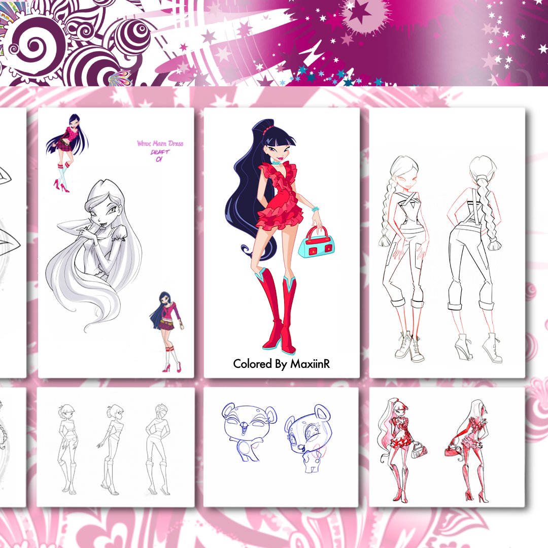 rigeeri's tweet photo. future artbook winx club season 4... ? interesting ! https://t.co/28sNhVP6Tb