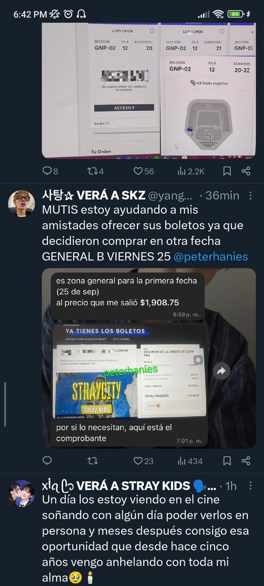 MtEa - VERÉ A SKZ POR PRIMERA VEZ!! tweet media