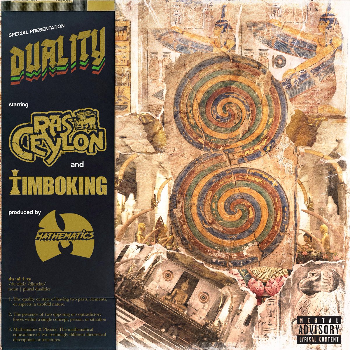 RasCeylon's tweet photo. 7 days from 2day SCROLL II “Duality” wit Timbo King produced by @MathematicsWU 👐🏾⚖️🎖️tune in to #RasCeylon YouTube channel for world premiere on Fri.June5th 📜🦁🪨#ScrollzofLionRock r.i:Power🤲🏾5️⃣🕊️ https://t.co/VObrqNP5xP