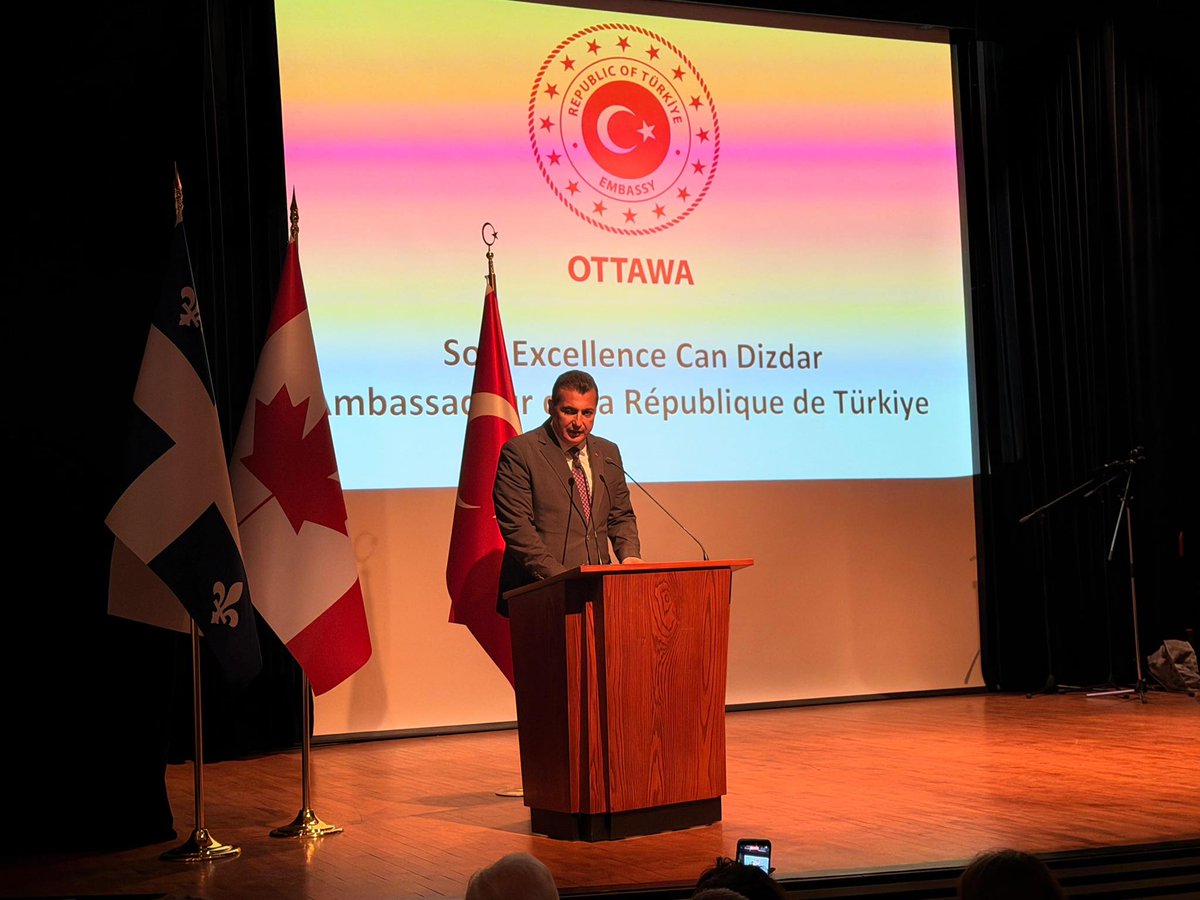 TC_MontrealBK's tweet photo. Montreal Türk Barış Bahçesi’nin 26. yıldönümü açılış etkinliği, Büyükelçimiz Sn Can Dizdar, Uluslararası Sivil Havacılık Örgütü,(ICAO) Daimî Temsilcimiz Büyükelçi Sn Şebnem Cenk, #Azerbaycan Büyükelçiliği Geçici Maslahatgüzarı Sn Vüsal Süleymanov katılımıyla gerçekleştirilmiştir. https://t.co/2Z0kW0DaT7