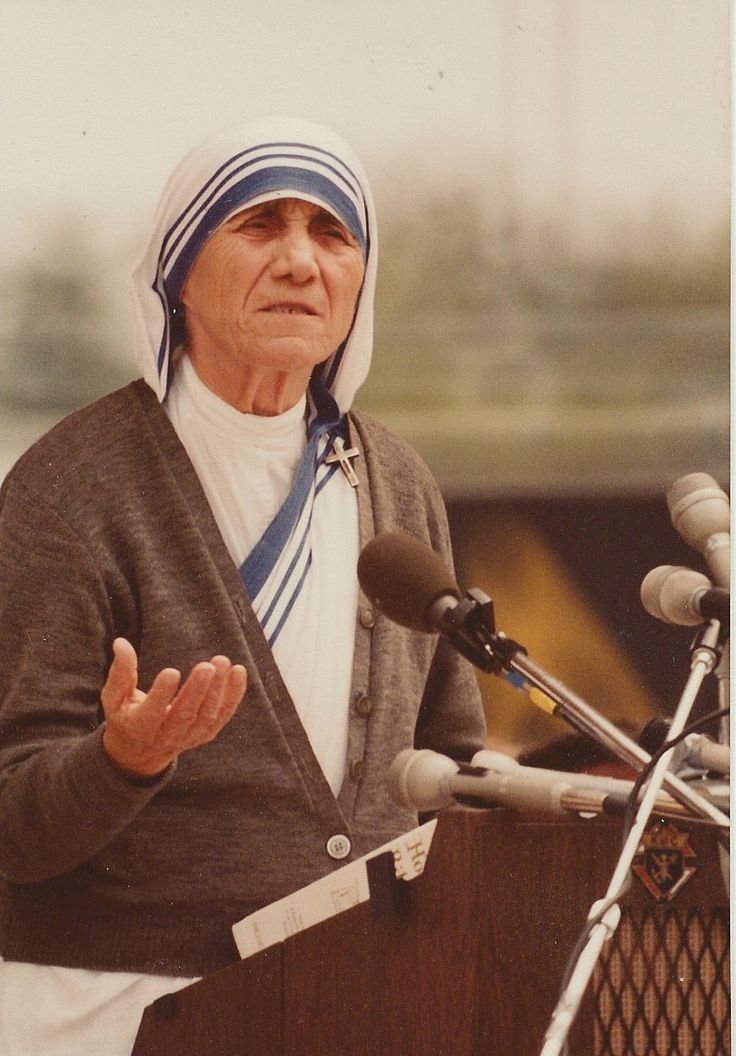 PopesSaints's tweet photo. “God speaks in the silence of the heart. Listening is the beginning of prayer.”
- St. Teresa of Calcutta https://t.co/Dx19LorGwP