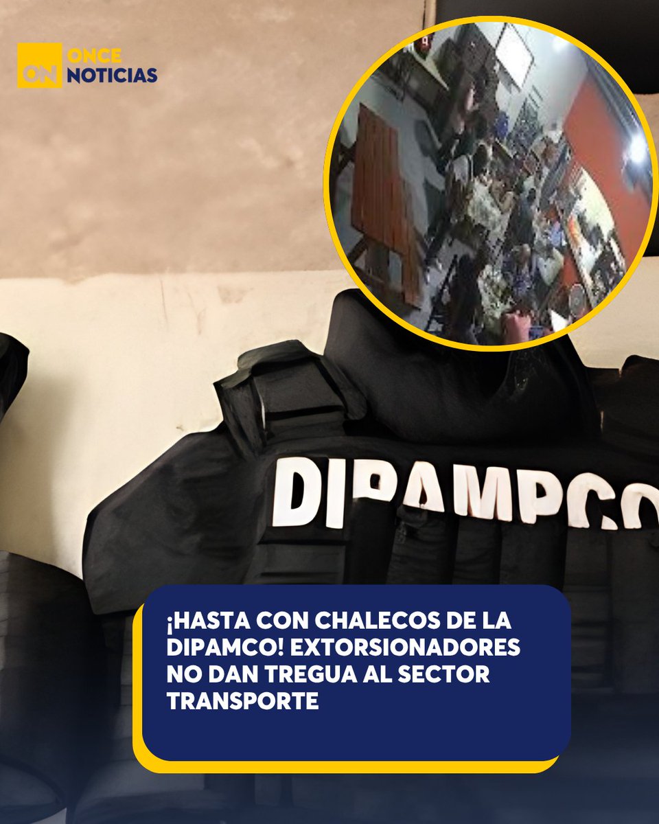 11_Noticias's tweet photo. 🚨 El transporte en Honduras sigue bajo asedio: extorsionadores, incluso con chalecos falsos de la Dipamco, no dan tregua al sector. Conoce más detalles 👉 https://t.co/3nZ8K5dtY5
#SectorTransporte #Dipamco #Chalecos #Tegucigalpa #SPS #Conductores https://t.co/SjuJBmT9pa