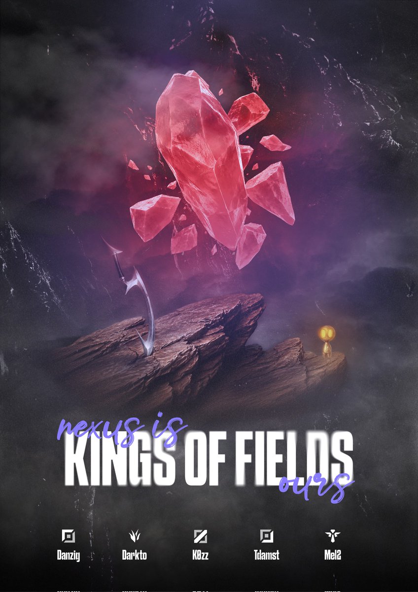 hade_esport's tweet photo. 🟣 NEXUS TOUR 🟣

Direction la KOF !!
Rendez-vous 10h sur twitch pour le cast avec @Hade_Fear

Top : @Danzig1870
Jgl : @Darkto26
Mid : @K0zZ_7 
Adc : @tdamst_lol 
Supp : @Mel2_Lol 

#95KOF #NexusTour https://t.co/uYz9VeaFzC