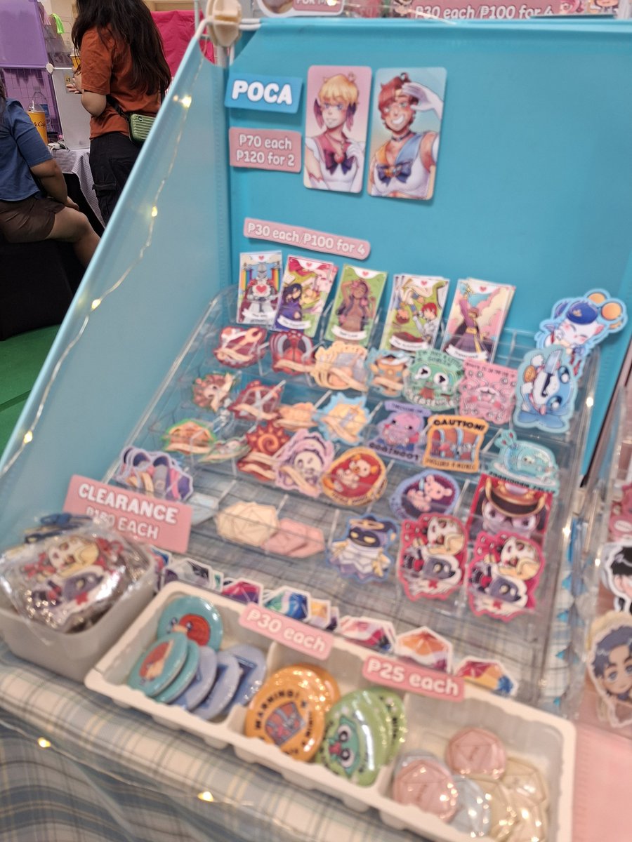 WoopsieKai's tweet photo. Day 3 of #stickercon yippeee!!
Feel free to drop by and say hi hehe 💙 https://t.co/tHDuGETfbX