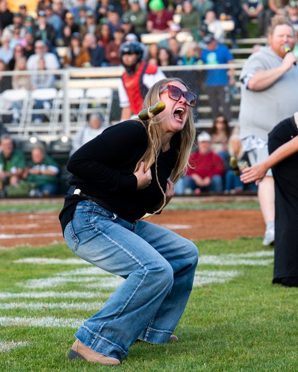 picklesbaseball's tweet photo. OPENING NIGHT WAS ONE TO REMEMBER Presented By Son of Man Cider

Baseballs BIGGEST block party started tonight with pickles swings, long pours, and of course our FIRST West Coast League win of the season

See you tonight, for a SMACKDOWN of a game! https://t.co/DhsFznwK52