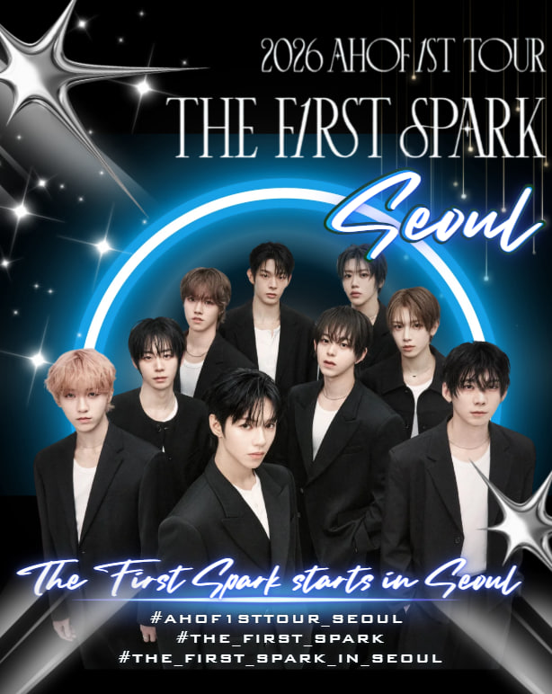 guranggangahof's tweet photo. 🎤✨ TOUR DAY 1 IS FINALLY HERE! ✨🎤

AHOF is kicking off the first leg of their tour in Seoul today, and we couldn’t be more excited! 🚀💙

A brand new chapter begins today—filled with amazing performances, unforgettable memories, and so many special moments waiting for our boys and FOHAS to share together. 🥹♡

As AHOF takes the stage today, let’s fill the timeline with love, cheers, and endless support to show them we’re with them every step of the way! ✨

To all FOHAS attending in Seoul—please scream extra loud for those of us who can’t be there! ��💙 Let our boys feel all the love and support from every corner of the world. 🥹♡

Good luck on Day 1, AHOF! Let’s make this opening night loud, memorable, and full of love! 🔥

Join the Hashtag party! DROP those TAGS!

THE FIRST SPARK STARTS IN SEOUL
#AHOF1stTOUR_SEOUL
#THE_FIRST_SPARK
#THE_FIRST_SPARK_IN_SEOUL
#AHOF #아홉_정규1집