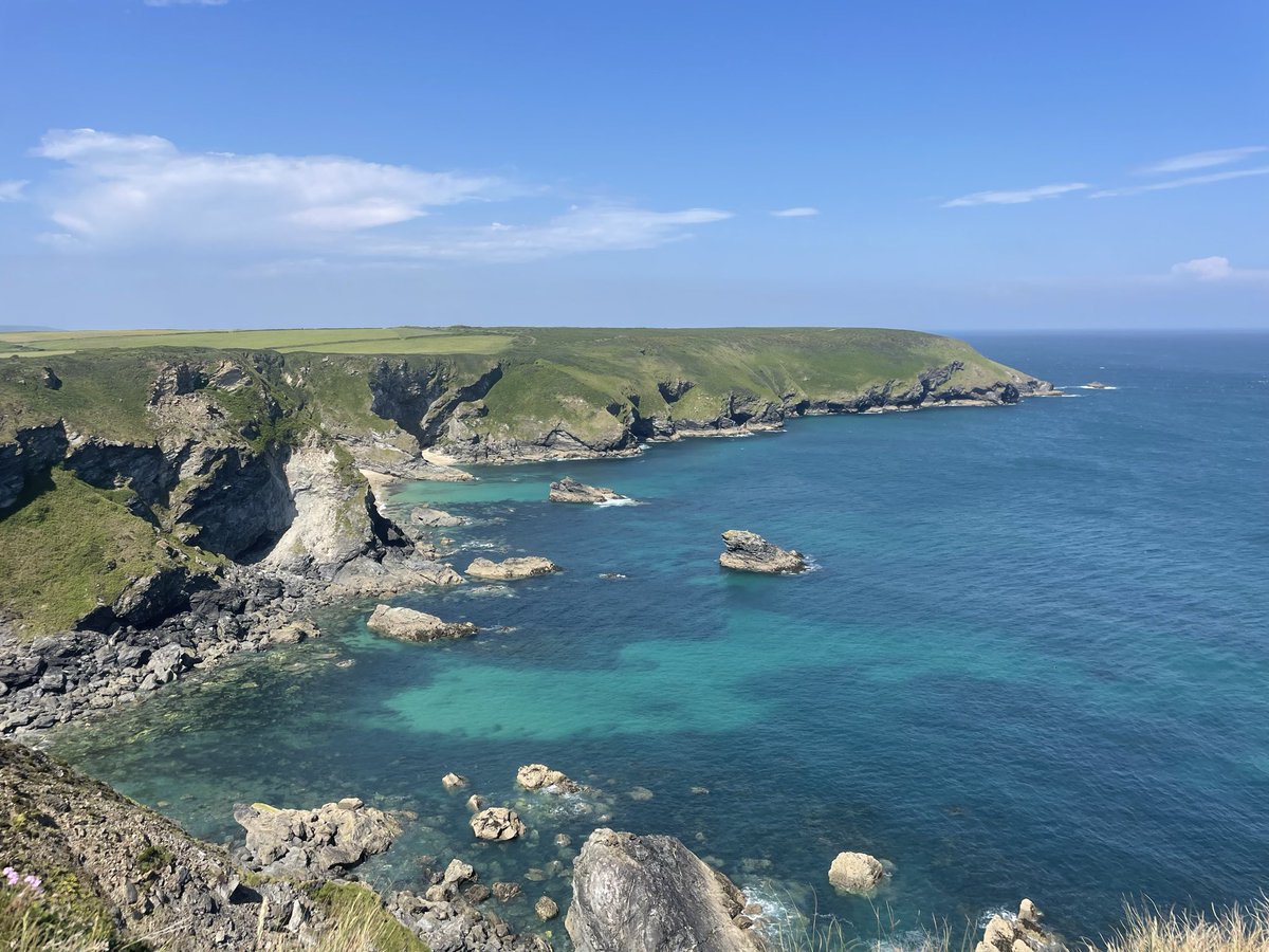 PointerTuck's tweet photo. #SWCP Day 22
St Ives to pendeen Watch
22kms,1100 mtrs climbing
Rated severe 🙄 https://t.co/4jLwfSCBGx