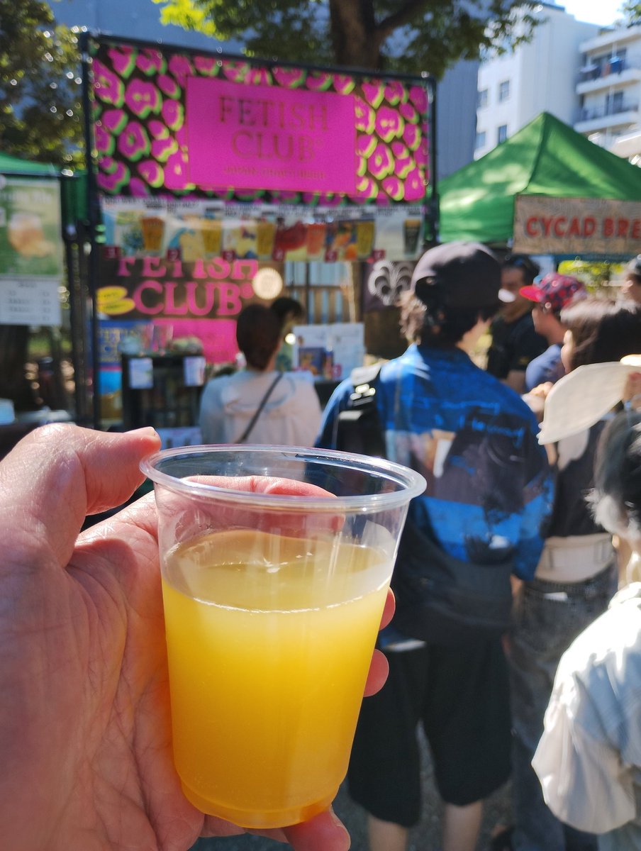 akii72's tweet photo. #むさし府中ビール祭り
６杯目はFETISH CLUB をおかわり！
DDH  HIPA ♪
超ジューシー、好きなやつ😄 https://t.co/au20bxOdm5