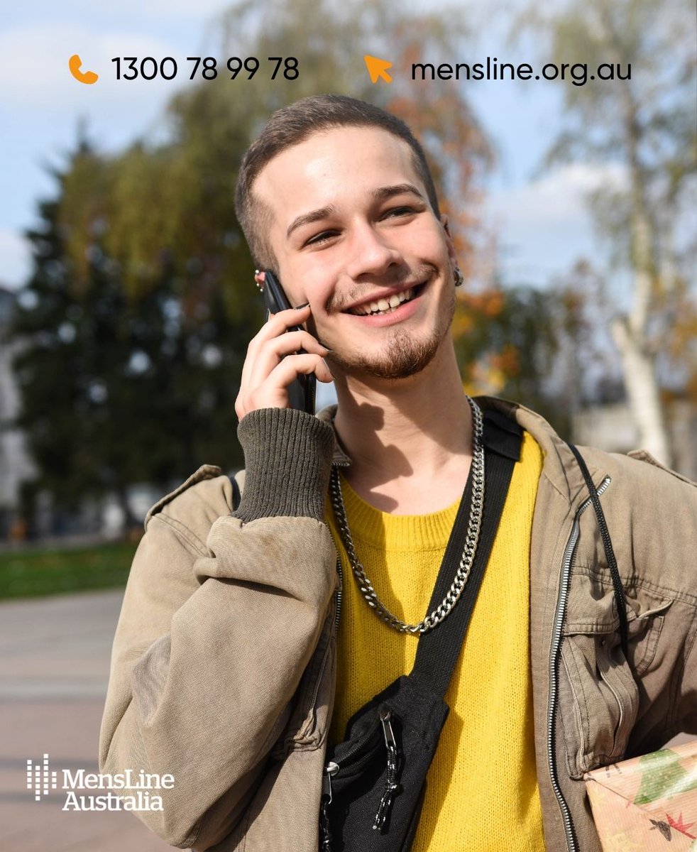 MensLine_Aus's tweet photo. You don’t have to handle this on your own.
MensLine Australia offers free, confidential support.
Call 1300 78 99 78 or chat at https://t.co/wvC7s9b8eF.
No referral. No cost.
A real person is here to listen 24/7. https://t.co/83774KLBEb