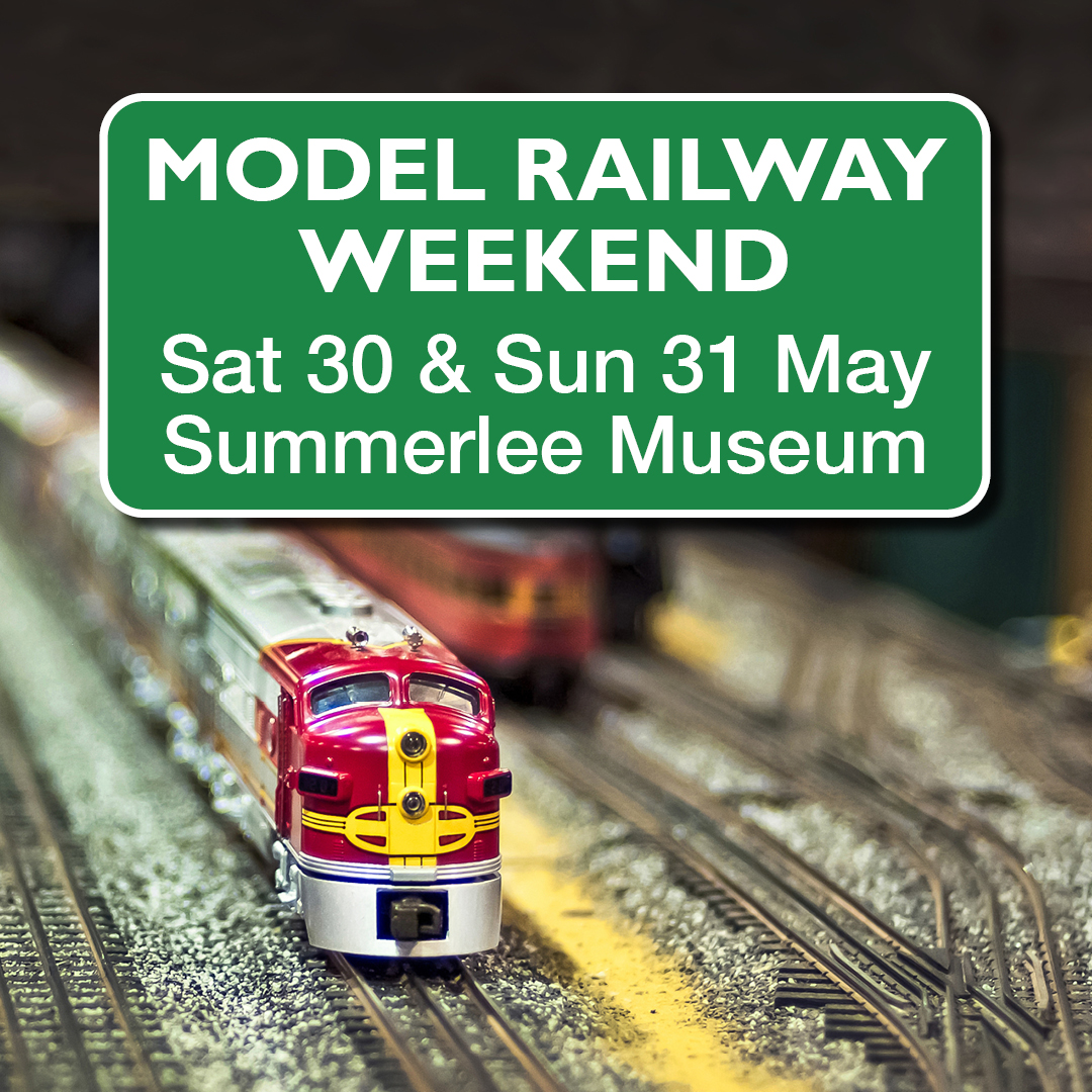 SummerleeMuseum's tweet photo. This weekend at Summerlee Museum...

Head over to Summerlee this weekend to see a remarkable showcase of local and national model trains, tracks and detailed railway scenes.

🚂Model Railway Weekend
📅Saturday 30 &amp; Sunday 31 May

 #SummerleeMuseum #ModelTrains https://t.co/DH9aei8KyS