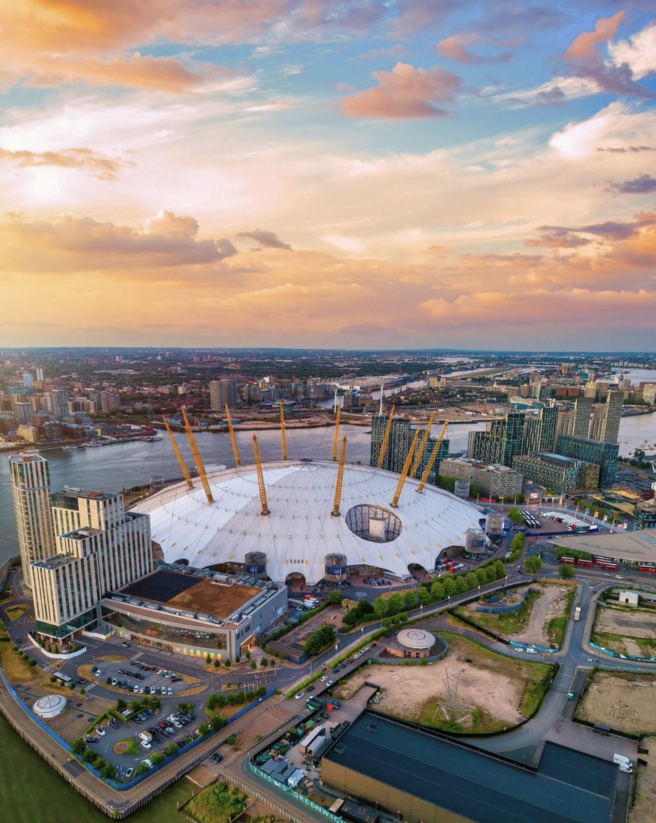 visitlondon's tweet photo. 📍Greenwich Peninsula [📸 @discoverydock] #LondonMakesItPossible #VisitLondon https://t.co/RVnarp7oEB