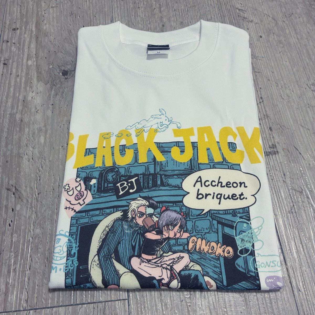 ojisanofficial9's tweet photo. 本日素敵なTシャツも届きました☺️
@monstrousa_dada
#blackjack #ブラックジャック
#pinoko #ピノコ https://t.co/FK1LhDJ3SP