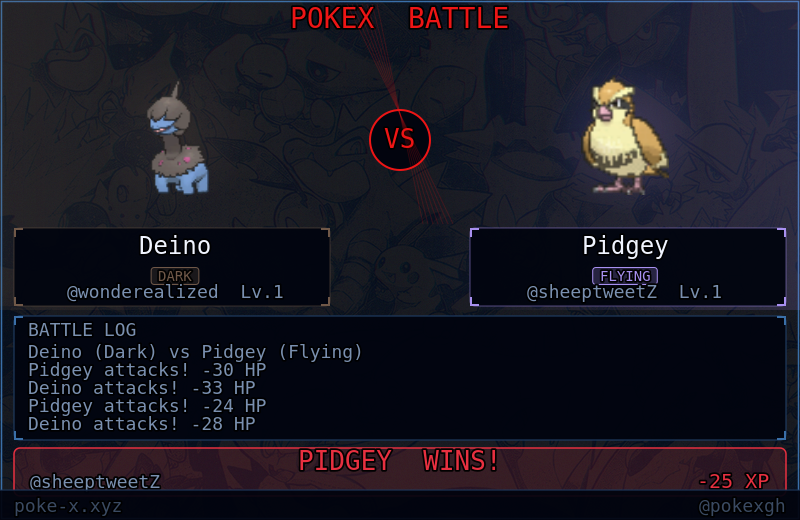 Pokéx tweet media
