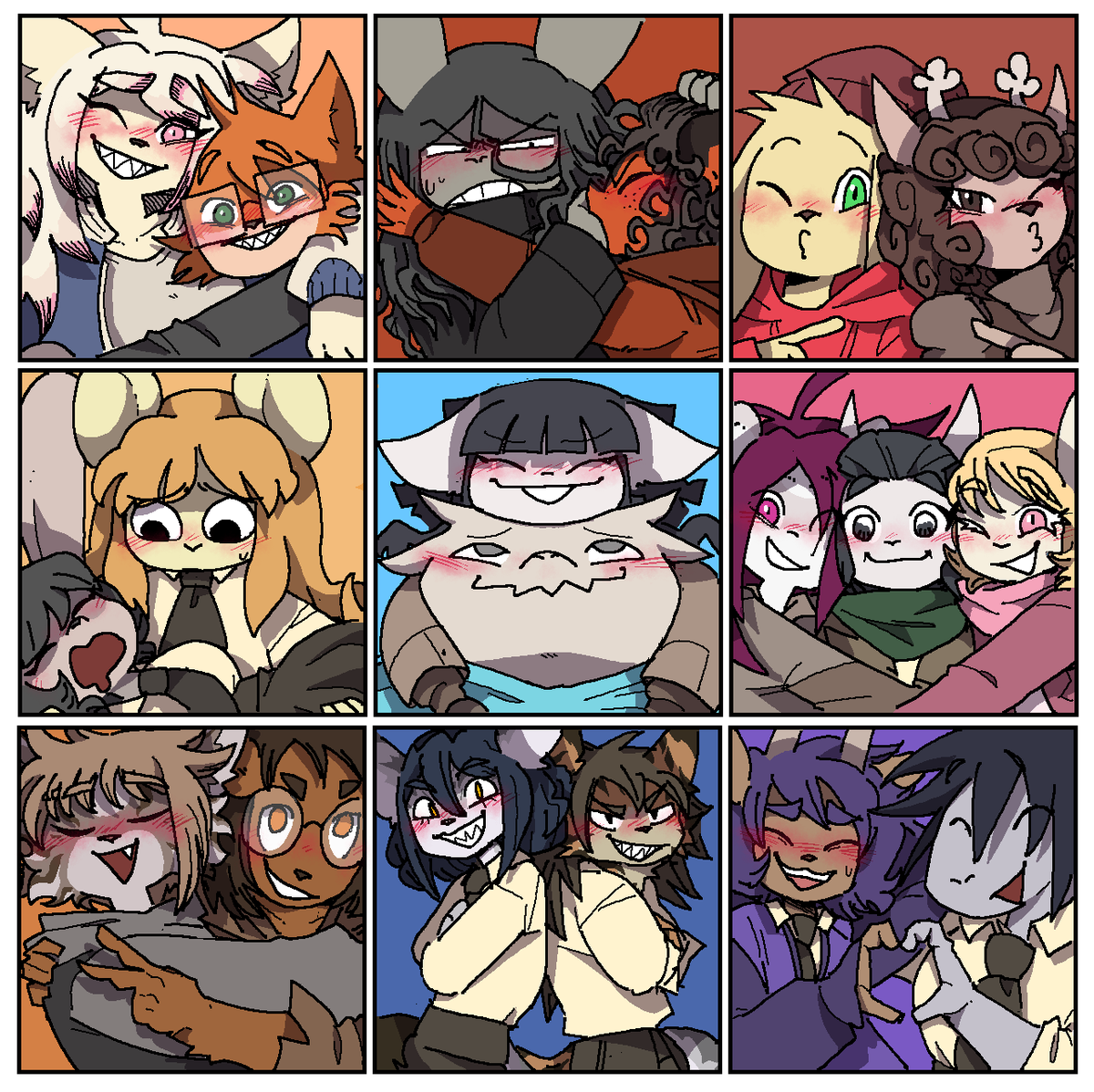 clunklord's tweet photo. oddturnals couples https://t.co/H5BOu0bWSn