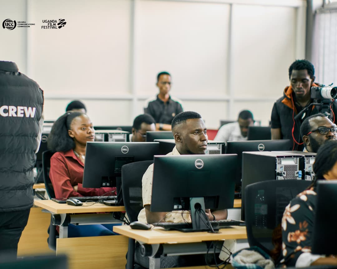 d_twazon's tweet photo. Learning does not end in class, we had a hands on practical lesson at the Screen Writers Workshop. Big thanks to the Uganda Communications Commission . And the Uganda Screen Writers Guild. https://t.co/MN0dnQCUIn