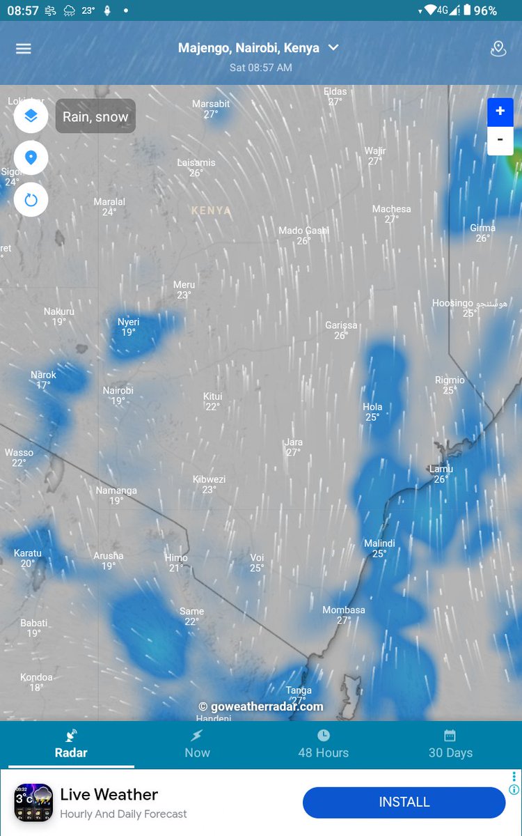 BroadCentrixKE's tweet photo. Heavy rains in Malindi currently. Good weather for #Kairo and his road trip friends. We urge drivers and bodas to exercise caution while driving/riding. A bit of sunshine expected in the afternoon. #ArriveAlive
@ItsBenali @motoristsoffice @loddca @TransportKE @karugawanjuguna https://t.co/MrgctAJlKt