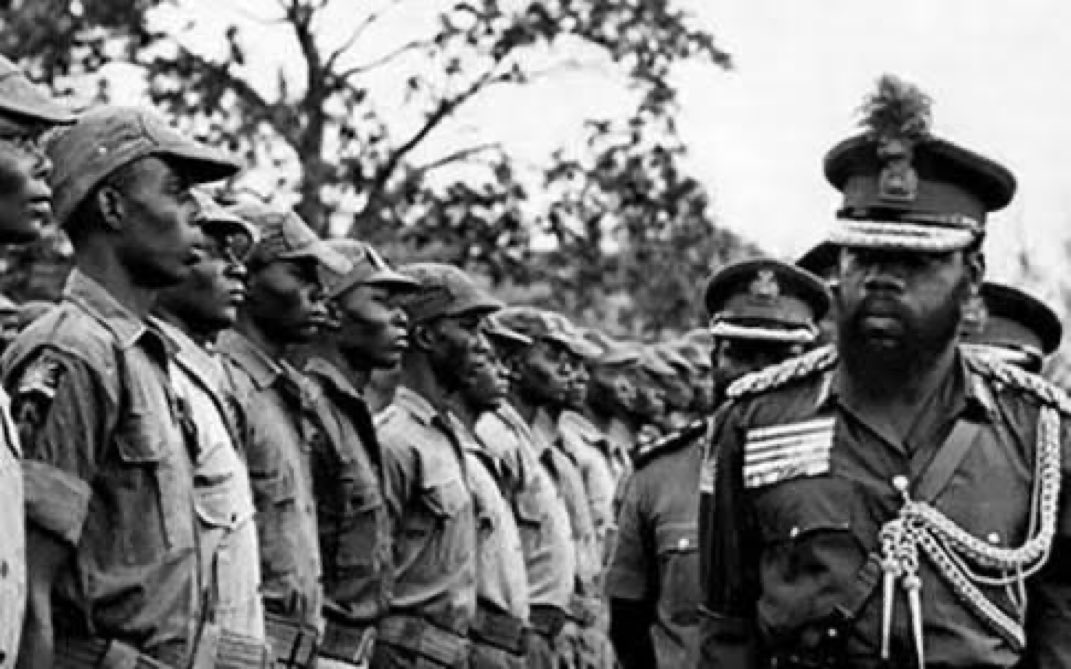Jamessucre2's tweet photo. Today we remember these men who were manslaughtered by the Nigerian soldiers #ozoemena https://t.co/JOonH1Vm4j