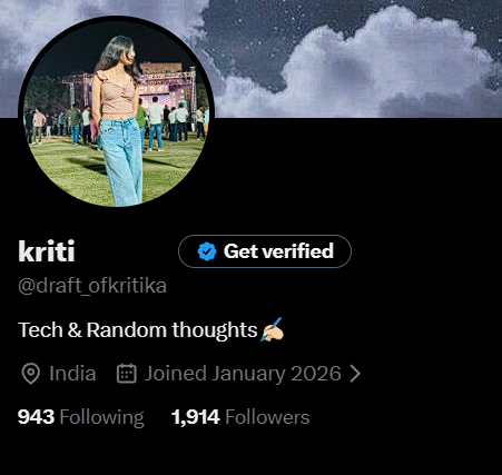 kriti tweet media
