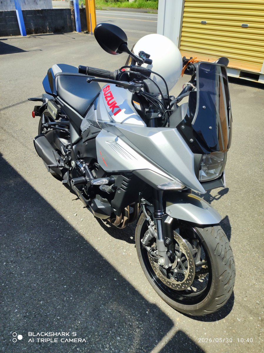 aspire_02's tweet photo. 車検が煩わしいから乗り換えようかなと思ってたけど、
乗るとやっぱり楽しいKATANA😺 https://t.co/eDXN6YgSDZ
