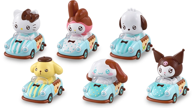 トミカ】新製品TOMICA TUNES SANRIO CHARACTERS Vol.2 本格的ダイ