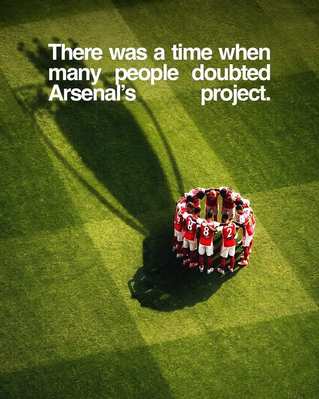 GoonerEG's tweet photo. Time to continue proving doubters wrong. https://t.co/6x8Wz3HFb3