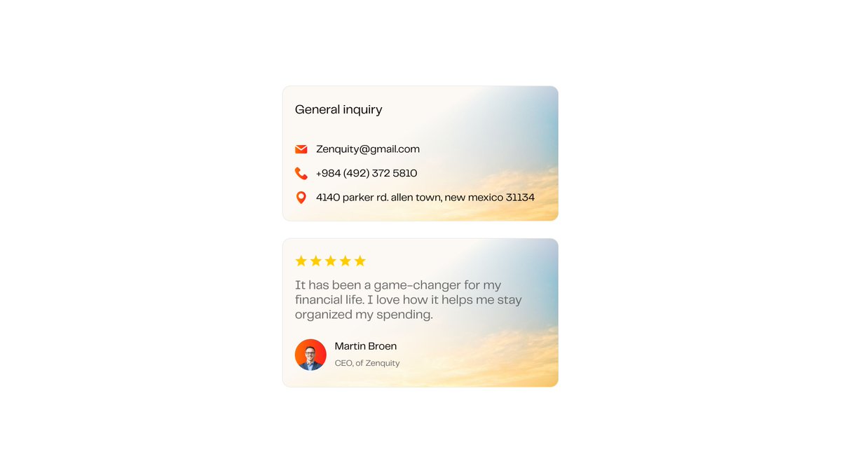 pentaclay's tweet photo. Clean components design for a SaaS landing page  ✨ 

#WebDesign #Fintech #UIDesign #ProductDesign #StartupLife #greenenergy #framer #framerwebsite #framertemplate #framerdeveloper https://t.co/q7QtNGWiJ5
