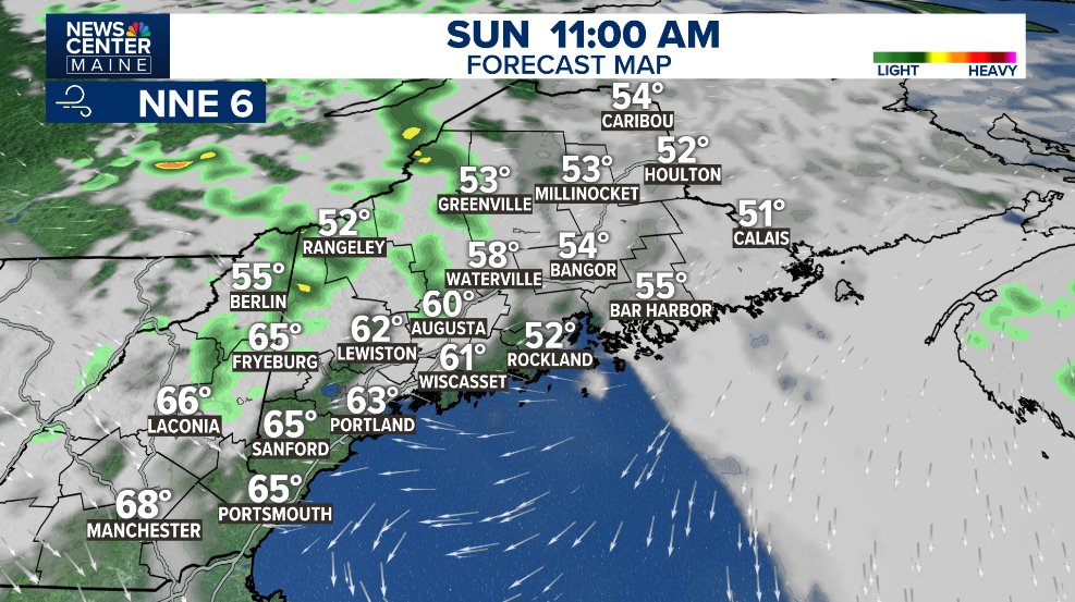 AlanSHolt's tweet photo. Sunday morning will likely be the nicest timeframe of the upcoming weekend. Sunny to partly cloudy with temperatures warming into the 50s and middle and lower 60s (and less wind). https://t.co/xYyhdwPSEj