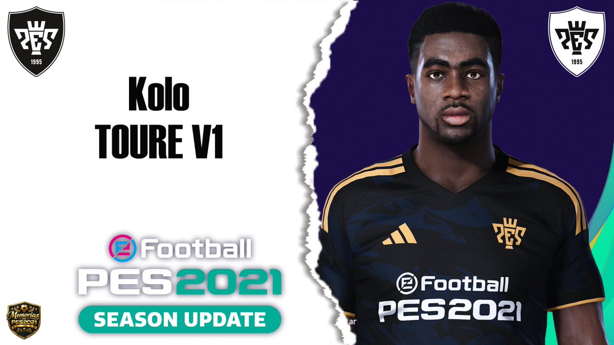 AngelCarva45778's tweet photo. 🎁 Aquí esta ⚫️⚫️ Kolo TOURE V1:

Rostro real para PC via Sider

📢 No soy Facemaker, solo recopilo faces para ustedes respetando los derechos de autoria...

#PES2021 #PES @X @YouTube
@MemoriasdelPES2021

Download ⬇️:
https://t.co/hK4RtEIq7v https://t.co/WzqJItu7F7