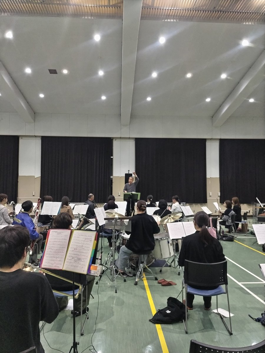 HachinoheWind's tweet photo. おはようございます

八戸ウインドアンサンブル
第37回定期演奏会
いよいよ明日です！

当日券もありますので、ぜひお越しくださいませ🥺 https://t.co/nKTcZI6PM8