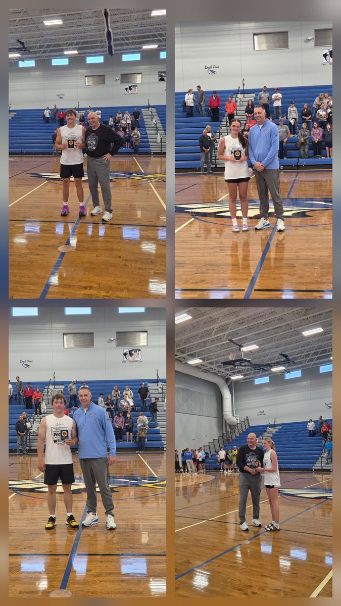 lclassen02's tweet photo. Girls 3pt Champion - Taylen Stark (N-V)
Boys 3pt Champion - Gage Hedstrom ( SMH)
Girls MVP - Gracie Williamson (SMH)
Boys MVP - Jarek Erickson (EPPJ) https://t.co/BLKD4mxxn7