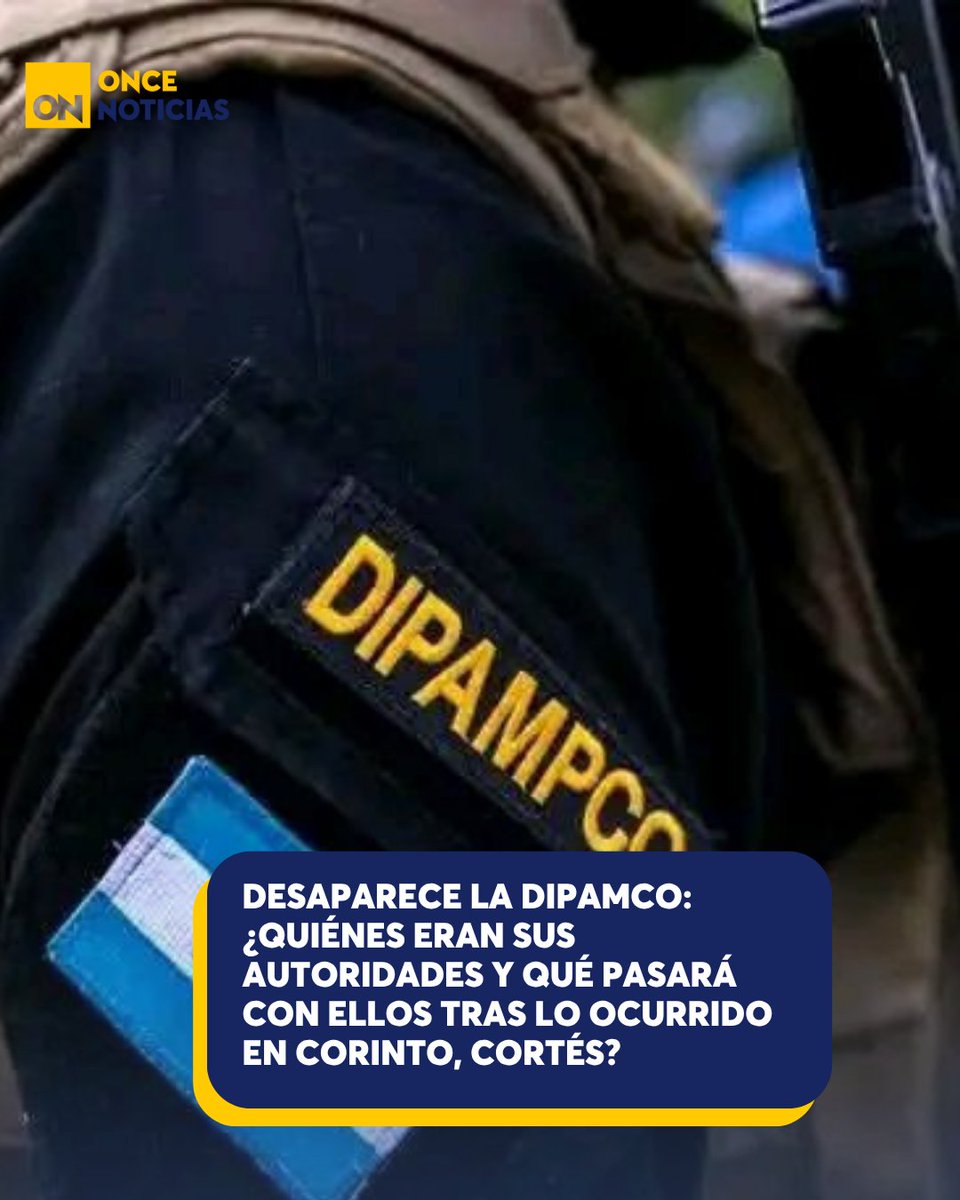 canal11hn's tweet photo. 🟡¡Atención! La DIPAMCO desaparece tras la mas*cre en Corinto, Cortés. ¿Qué pasará ahora con ellos? Lee todos los detalles aquí: https://t.co/iaokxc9PNl
#Dipamco #Desaparición #Seguridad #autoridades #Honduras https://t.co/umpUTVMl7g