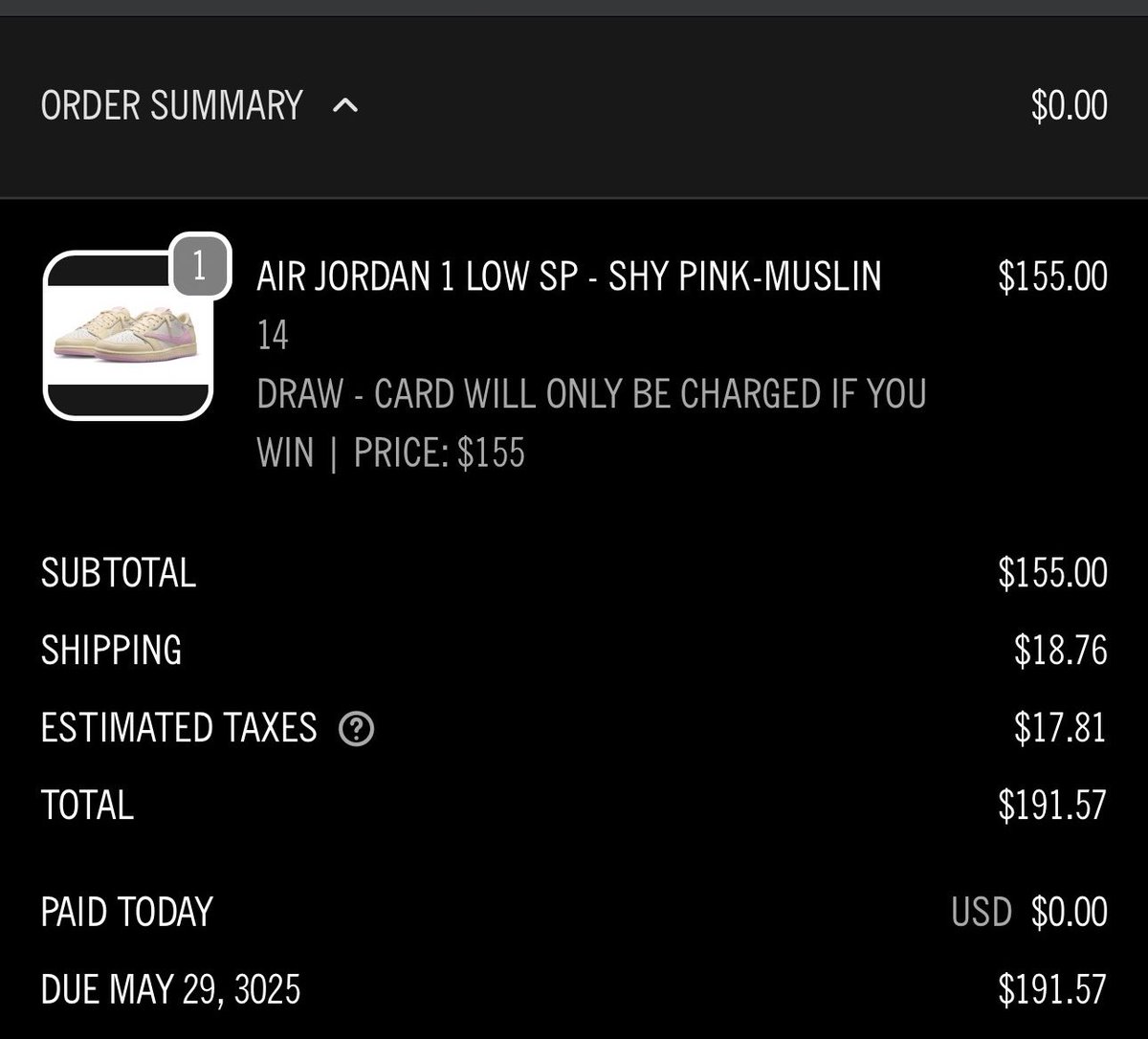 SNKRS STOCK tweet media