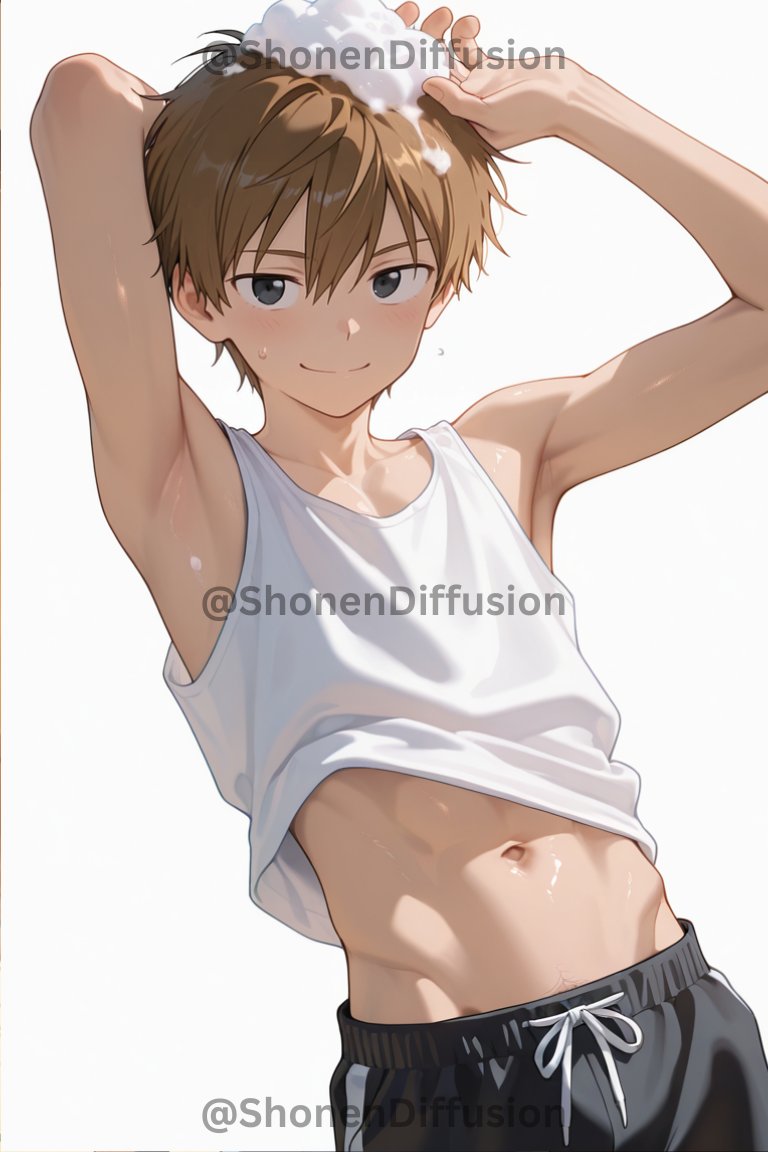 ShonenDiffusion's tweet photo. Showering Junya
#JunyaAzuma #東潤也 #TakopisOriginalSin #タコピーの原罪 https://t.co/PwQFXw6Sia