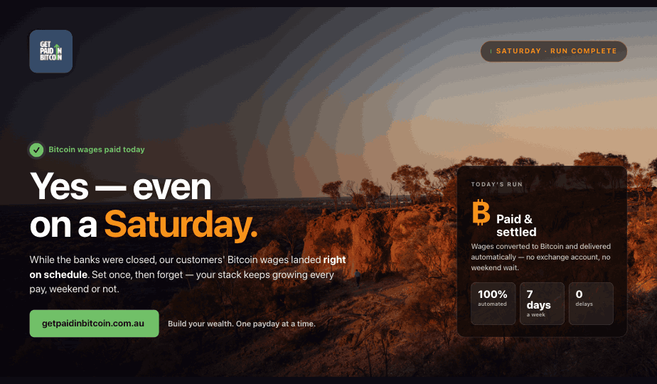 PaidInBitcoin's tweet photo. #Bitcoin #BitcoinWages #GetPaidInBitcoin https://t.co/2hogQgNxHI