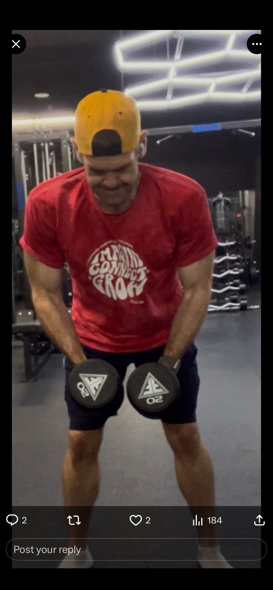 smeier87's tweet photo. @carnivore_eric @barbarianfitco This is INSANE brother, HELL YESSSS. Here’s my transformation, sadly, not anywhere near as legendary as yours https://t.co/cfcRnovXFZ