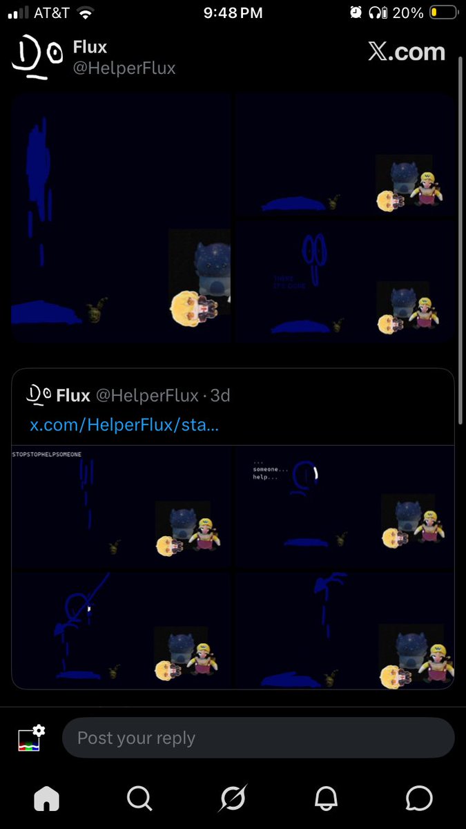 SukantoRobotics's tweet photo. @HelperFlux (🟢) - just warnin ya its a bit violent 
- the guy made a fake u and brutally fuckin murdered it https://t.co/xHTdmgmUTg