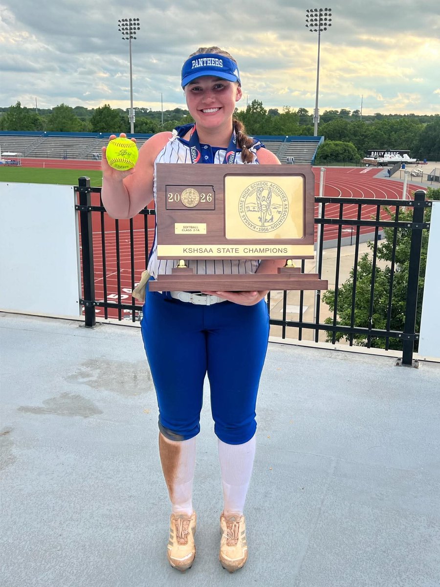 SEK_Sports's tweet photo. 💣 SEK BOMB SQUAD! 💣
Presented by @journeysbygina ✈️🌍

​HISTORIC STATE CHAMPIONS! 🏆🥎 

The St. Mary's Colgan Lady Panthers just put on an absolute masterclass at KU Rock Chalk Park to claim the Kansas 2-1A State Championship!
​Under first-year Head Coach Cassie Rhuems, this incredible squad entered the tournament as the number 5 seed and went on an absolute tear, finishing the year at an unbelievable 24-3 record!

​Look at this championship run:
💥 Quarterfinals: Defeated number 4 Inman 9-4 on Memorial Monday!
💥 Semifinals: Shut out number 1 Cedar Vale/Dexter 7-0!
💥 Championship: Shut out number 2 Mission Valley 5-0!

​Speaking of BOMBS, junior superstar Bella Ascanio absolutely dominated the circle and the plate! She launched her 10th home run of the season right into orbit during the title game! 💣🔥

​On the rubber, Bella was completely untouchable, throwing a complete tournament! In the championship game, she tossed a 1-hitter with 12 strikeouts! Her total tournament stats are mind-blowing: 21 innings, 34 strikeouts, and only 4 runs allowed.
​Bella wraps up an spectacular junior season pitching 185 innings with 299 strikeouts, a 1.018 ERA, a .819 WHIP, and holding opponents to a tiny .157 batting average. At the plate, she hit .471 on the year with a team-leading 44 RBIs and a 1.597 OPS! 🤯💪

​This marks the 4th Softball Title in Colgan history, and the craziest part? This team did it with ZERO seniors on the roster! 🤩 The future is blindingly bright in Pittsburg!

​Huge congrats to Head Coach Cassie Rhuems on her 6th career state title—and her 3rd consecutive championship after winning the last two years at Frontenac!

​What a historic day for Southeast Kansas sports! Ready to plan your next championship-level getaway? Let our amazing title sponsor @journeysbygina handle all your travel dreams! 🗺️✨

​#SEKSports #bombsquad #sports #kansas #Softball