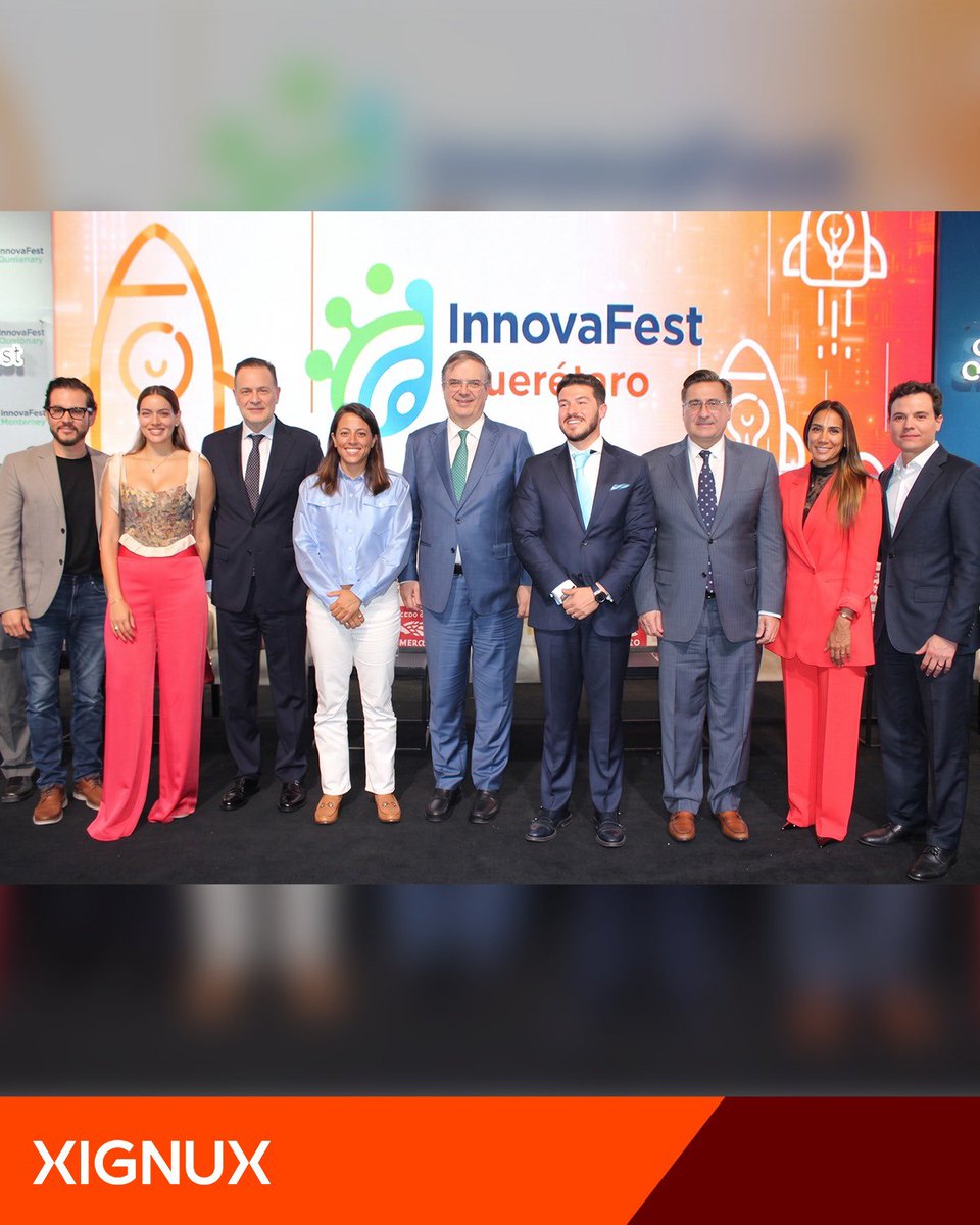 XIGNUX's tweet photo. Las conexiones que generan valor también acercan talento, innovación y oportunidades.
En XIGNUX participamos en Mentes en Acción de #InnovaFestMonterrey2026, donde nuestro director de Asuntos Corporativos, David Garza Herrera, formó parte del panel de empresarios y líderes del ecosistema de innovación que evaluó iniciativas con potencial para transformar industrias y generar impacto.
A través de preguntas, retroalimentación y perspectivas de negocio, estos espacios crean vínculos entre emprendedores, empresarios y aliados estratégicos capaces de impulsar el desarrollo de sus iniciativas.