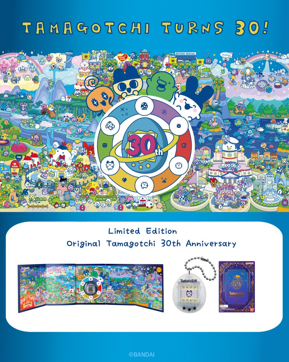 Bandai Namco Australia is bringing 30th Anniversary Tamagotchi