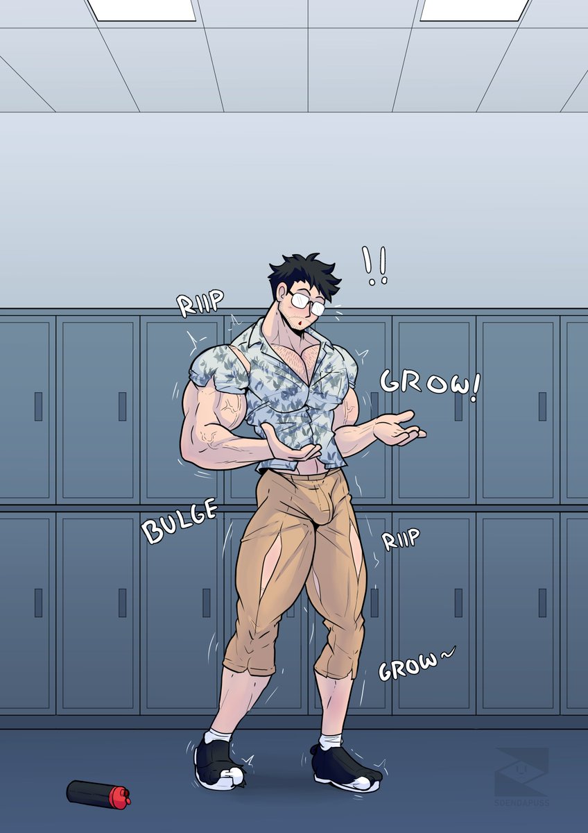 soendapuss's tweet photo. [4/7] Your gym has been handing out free protein shakes lately... surely they don't have any hidden agenda, riiight? 👀

Cmz for anonymouz clientz, thank you so much! :3 https://t.co/BRTPybnDKd
