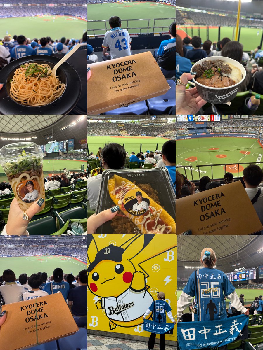 DB0_L27's tweet photo. 4/25〜5/10💖���ばらく現地の予定なくて悲しいーー！ハム6戦行って正義さん投げてるとこ1回しか観れませんでした(Ｔ＿Ｔ）ピカチュウとは３回会いました https://t.co/HYPJRMGjsy