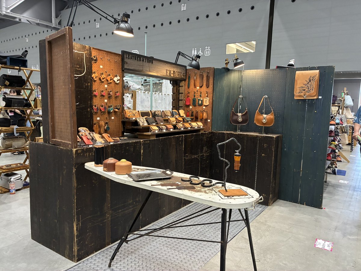LCEMworks's tweet photo. GUNMA CRAFT MARKET2026
始まりました！
Gメッセ群馬
ブースNo.C-8
皆様のお越しをお待ちしております(^^) https://t.co/VMTojJ6NQG