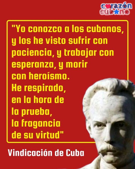 CarloTresero's tweet photo. #OrgullosoDeSerCubano
❤️🇨🇺
#LaPatriaSeDefiende https://t.co/ZsJvPbWPau